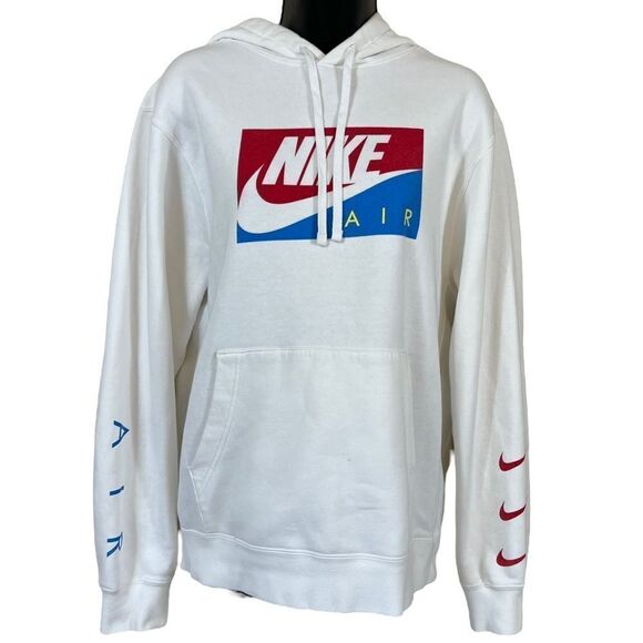 Nike Air Swoosh Box Logo Hoodie - Picture 1 of 12